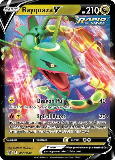 Rayquaza V (SWSH147) [Sword & Shield: Black Star Promos]-1