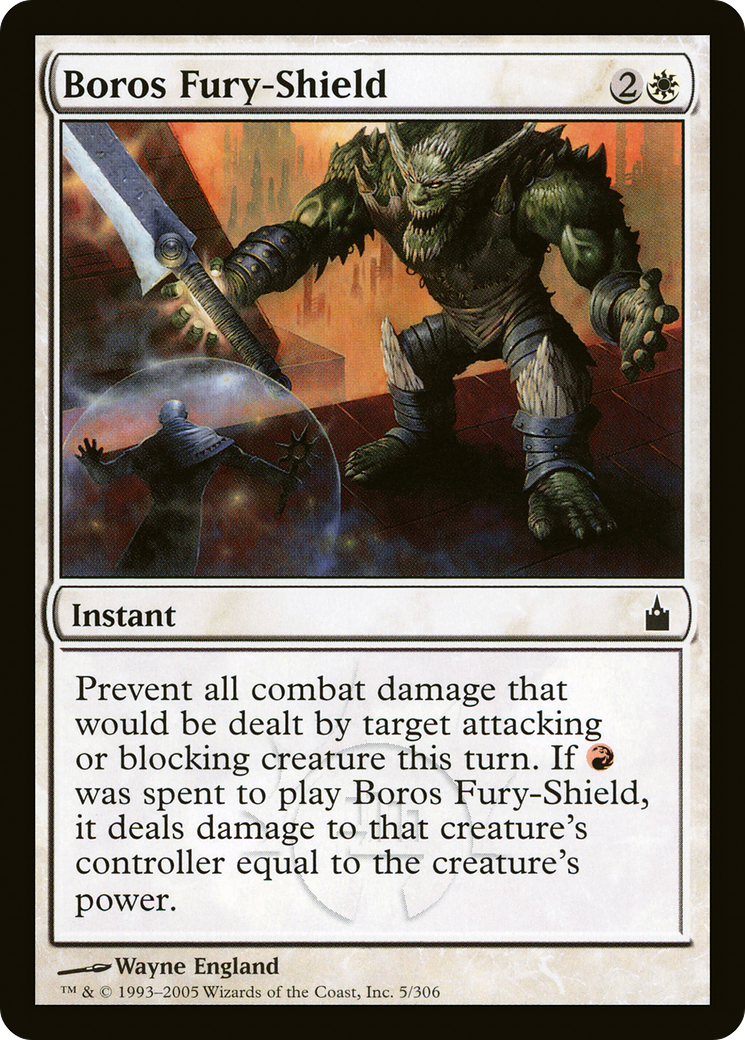 Boros Fury-Shield [Ravnica: City of Guilds]-1