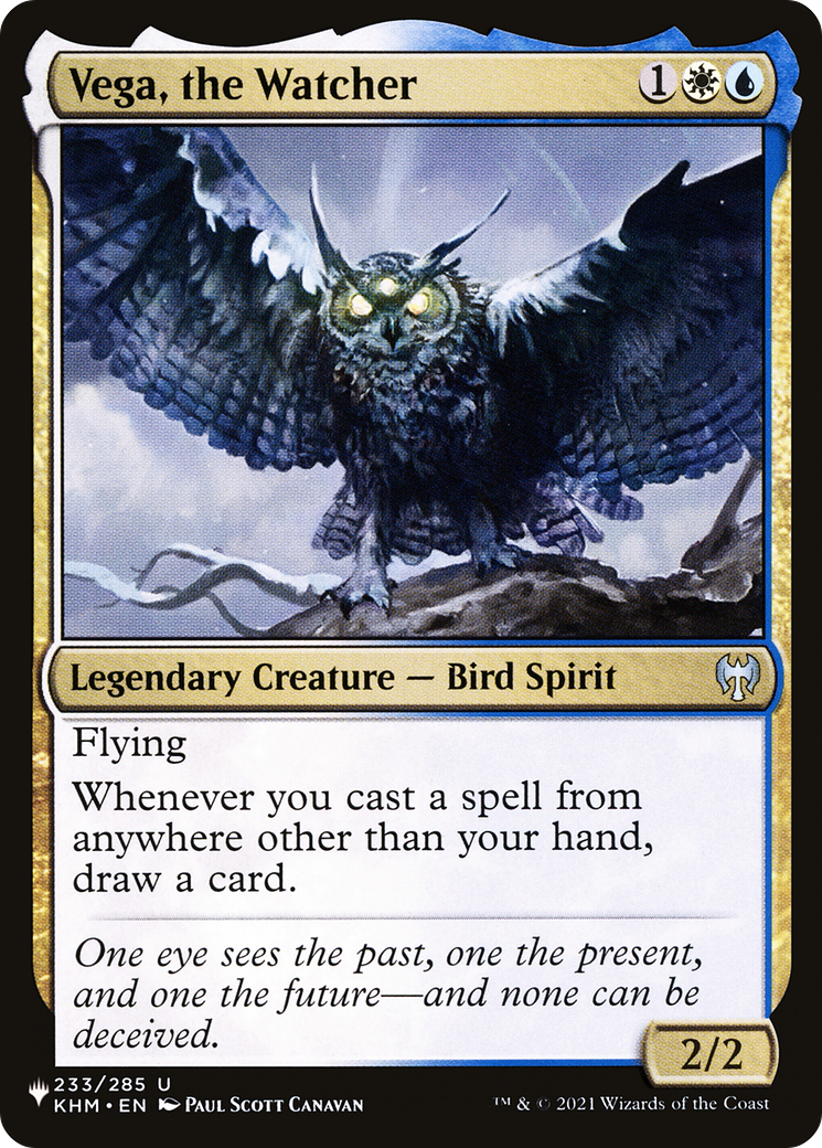 Vega, the Watcher (LIST-233/285) - The List-1