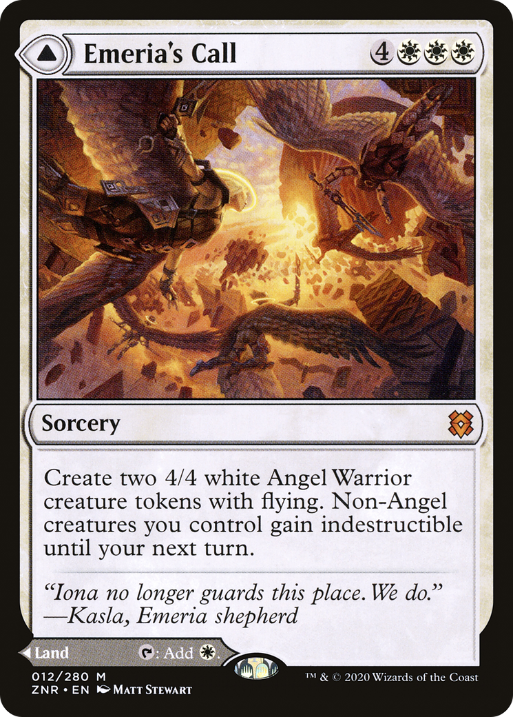 Emeria's Call // Emeria, Shattered Skyclave [Zendikar Rising]-3