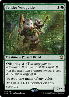 Tender Wildguide (Promo Pack) [Bloomburrow Promos]-1