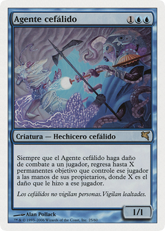 Cephalid Constable (Spanish) - "Agente cefálido" (PSAL-E25) - Salvat 2005-1