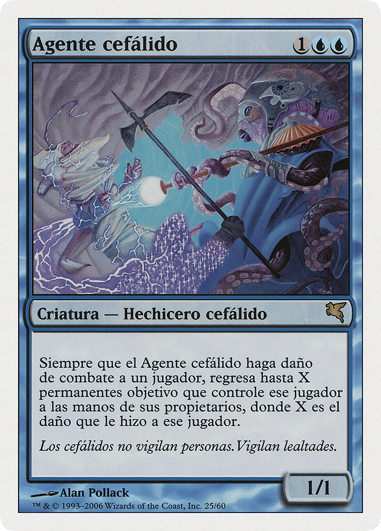 Cephalid Constable (Spanish) - "Agente cefálido" (PSAL-E25) - Salvat 2005-1