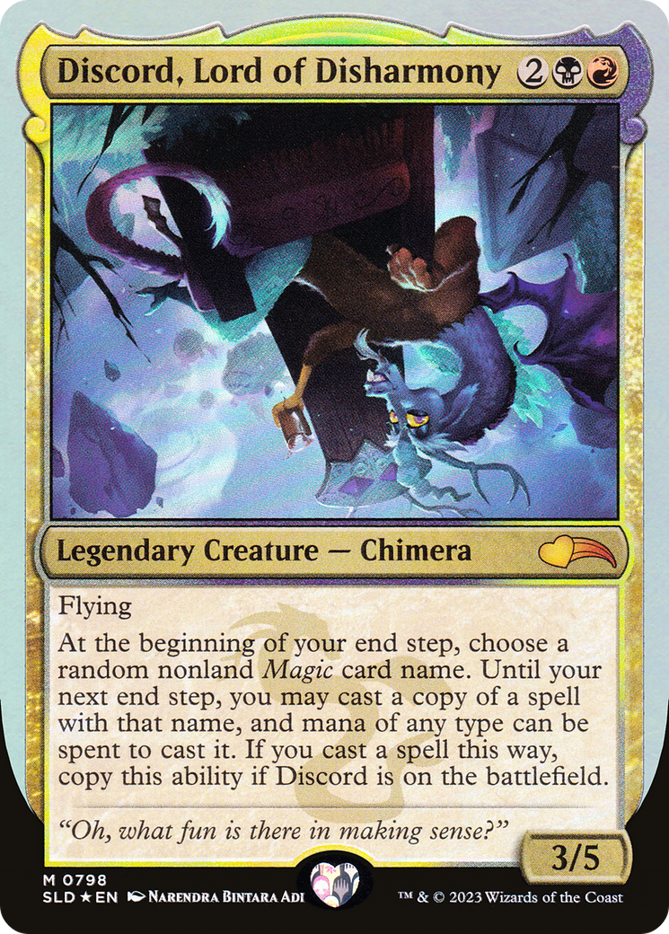 Discord, Lord of Disharmony [Secret Lair Drop Series]-1