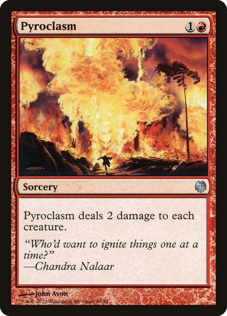 Pyroclasm [Duel Decks: Heroes vs. Monsters]-1