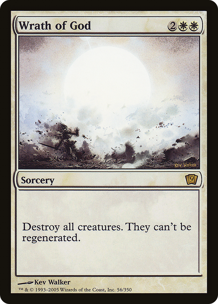 Wrath of God (9ED-056) - 9th Edition Foil-1