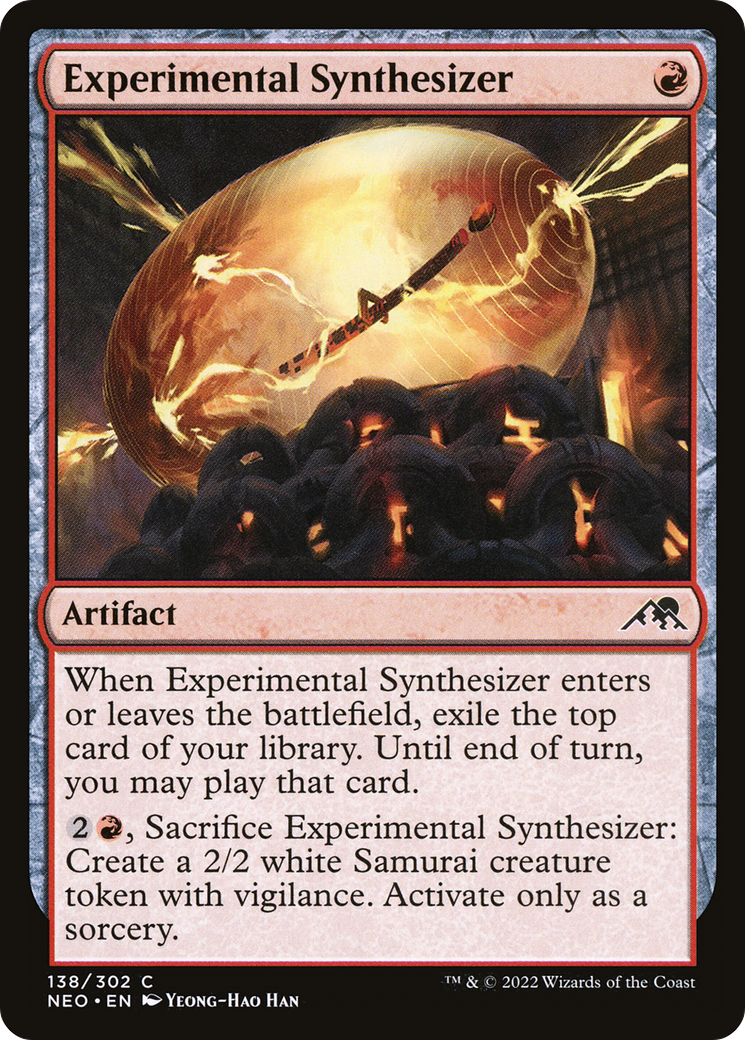 Experimental Synthesizer [Kamigawa: Neon Dynasty]-1