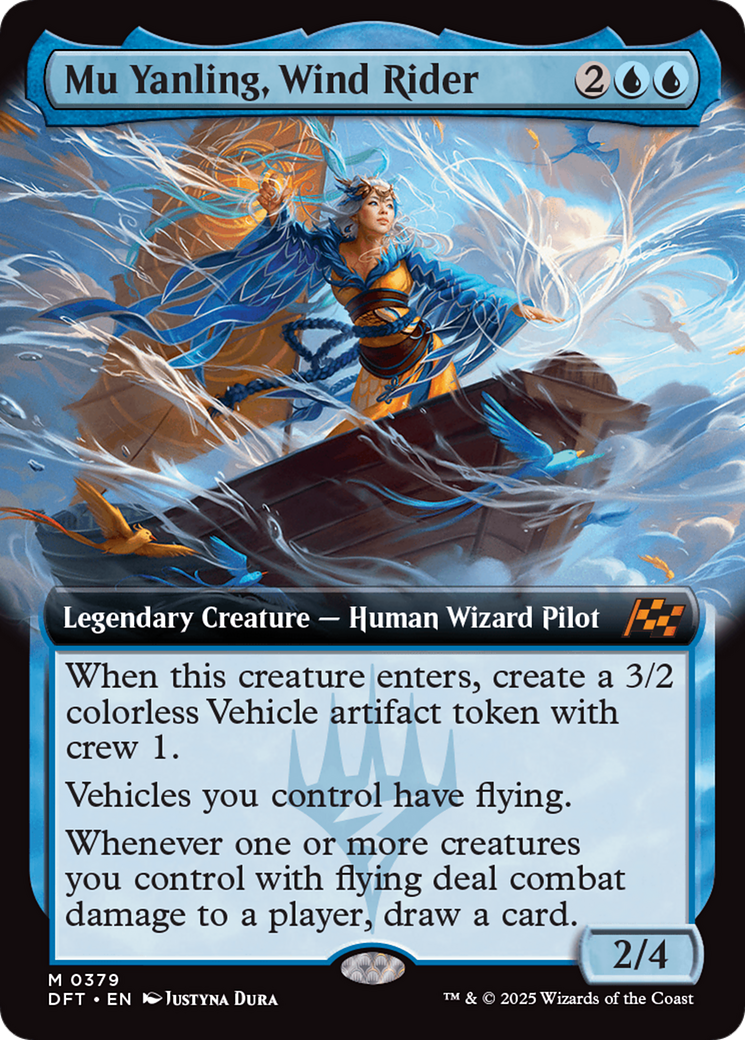 Mu Yanling, Wind Rider (Extended Art) [Aetherdrift]-1