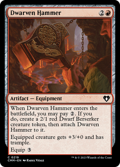 Dwarven Hammer [Commander Masters]-1