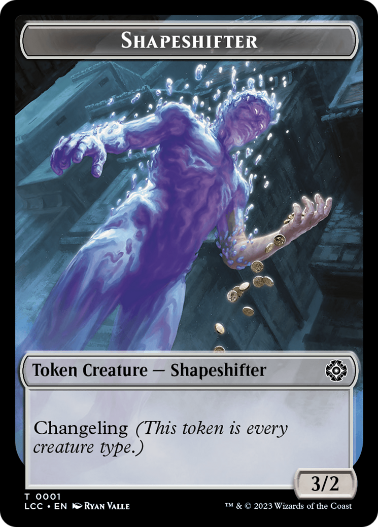 Shapeshifter (TLCC-001) - The Lost Caverns of Ixalan Commander Tokens Foil-1