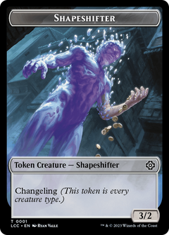 Shapeshifter (TLCC-001) - The Lost Caverns of Ixalan Commander Tokens-1