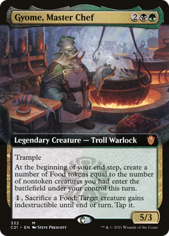 Gyome, Master Chef (Extended Art) [Commander 2021]-1
