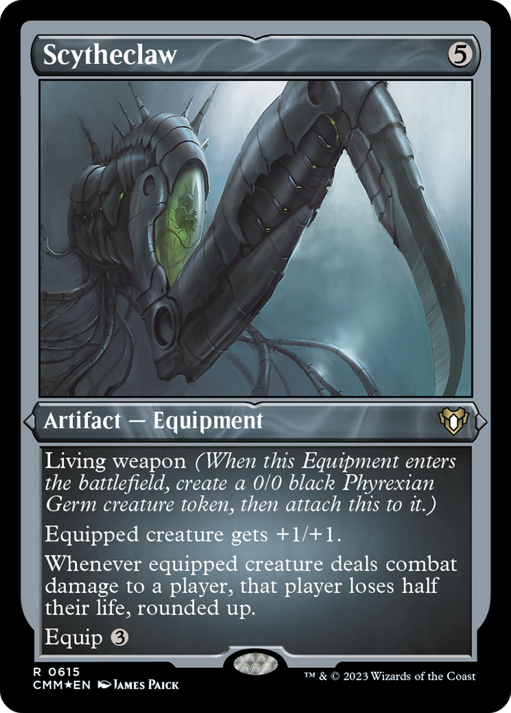 Scytheclaw (Foil Etched) [Commander Masters]-1