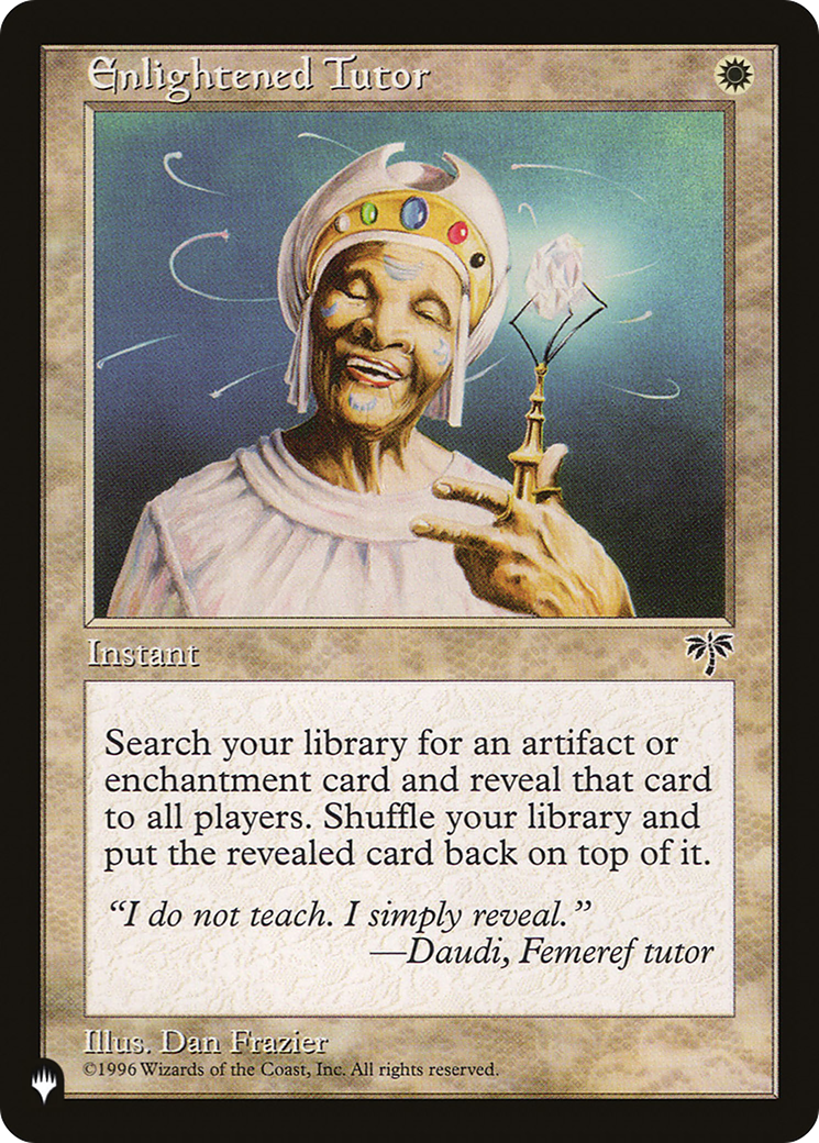 Enlightened Tutor [The List]-1