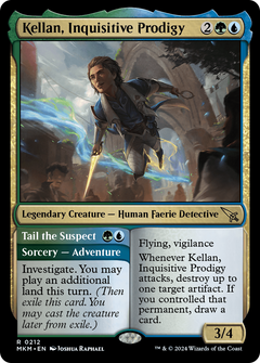 Kellan, Inquisitive Prodigy // Tail the Suspect [Murders at Karlov Manor]-1