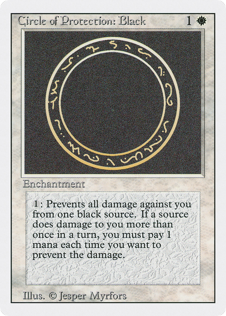 Circle of Protection: Black [Revised Edition]-1