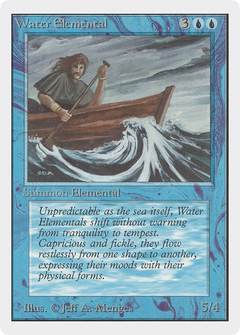 Water Elemental (2ED-) - Unlimited Edition-1