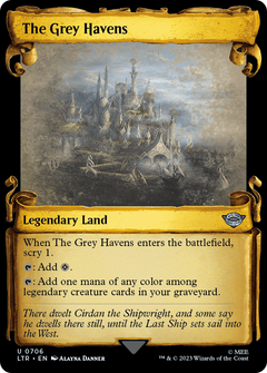The Grey Havens [The Lord of the Rings: Tales of Middle-Earth Showcase Scrolls]-1