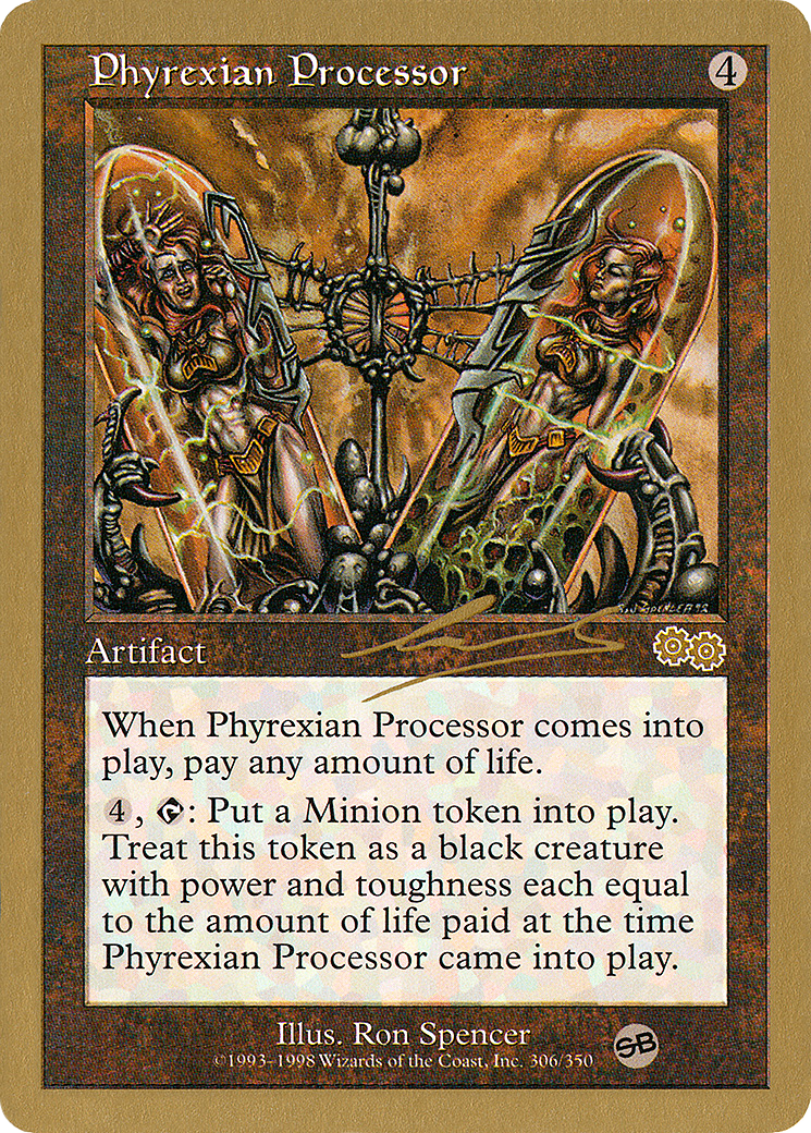 Phyrexian Processor - 2000 Nicolas Labarre (USG) (SB) (WCD-) - World Championship Decks 2000-1