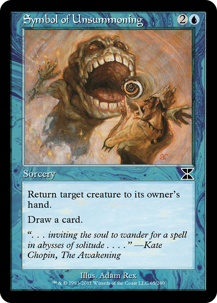 Symbol of Unsummoning (ME4-065) - Masters Edition IV-1