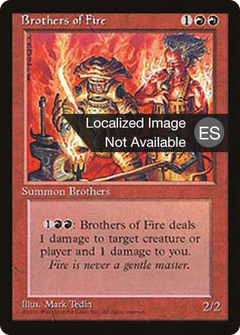 Brothers of Fire [Fourth Edition Foreign Black Border]-1