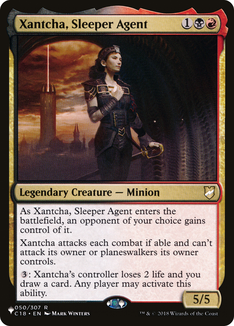 Xantcha, Sleeper Agent (LIST-050/307) - The List-1