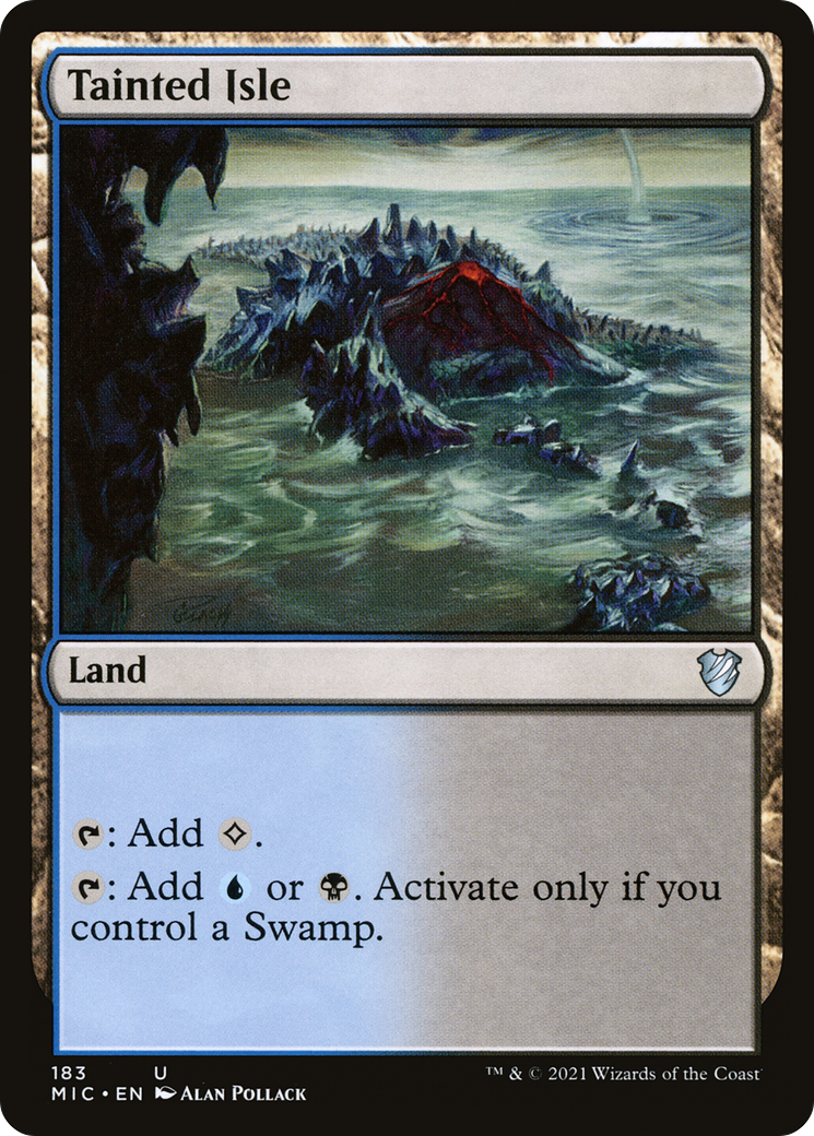 Tainted Isle [Innistrad: Midnight Hunt Commander]