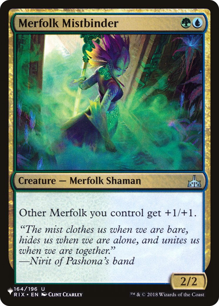 Merfolk Mistbinder [The List]-1