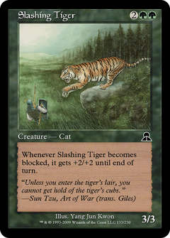 Slashing Tiger (ME3-133) - Masters Edition III Foil-1