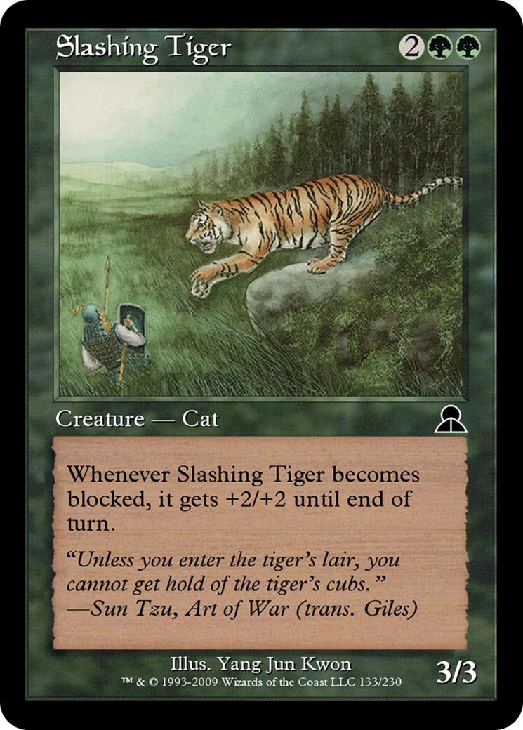 Slashing Tiger (ME3-133) - Masters Edition III-1
