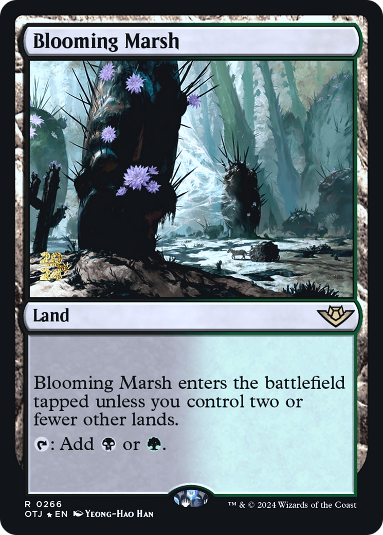 Blooming Marsh (OTJ) [Outlaws of Thunder Junction Prerelease Promos]-1