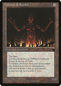 Colossus of Sardia (Italian) - "Colosso di Sardia" (REN-) - Rinascimento-1