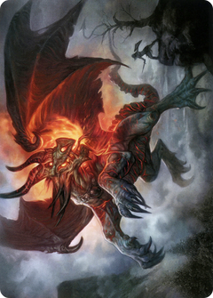 Piru, the Volatile // Piru, the Volatile (AMH2-058) - Modern Horizons 2 Art Series (Borderless)-3
