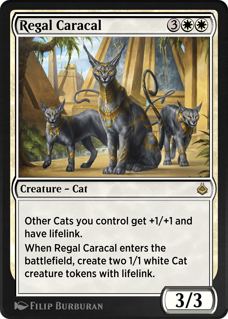 Regal Caracal (AKR-339) - Amonkhet Remastered-1