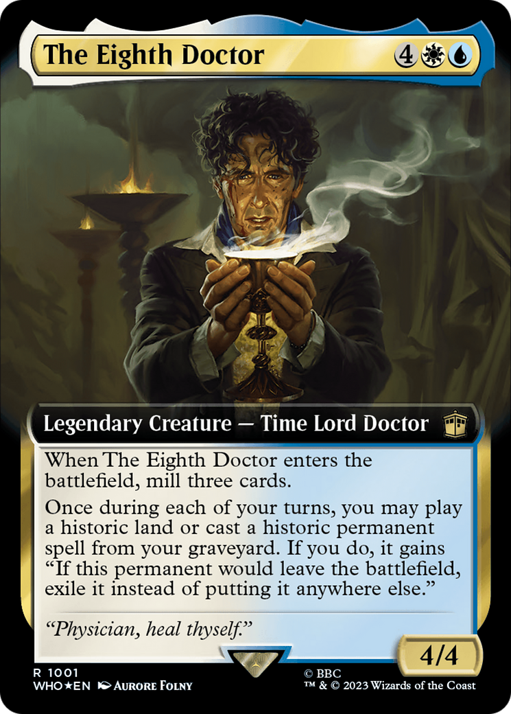 The Eighth Doctor (Extended Art) (Surge Foil) [Doctor Who]-1