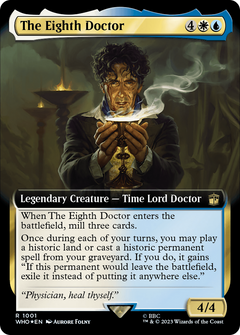 The Eighth Doctor (Extended Art) (Surge Foil) [Doctor Who]-1