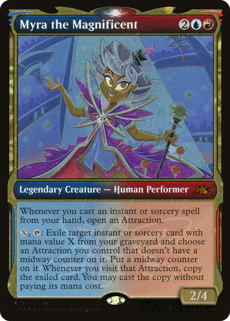 Myra the Magnificent (Showcase) (Galaxy Foil) [Unfinity]-1