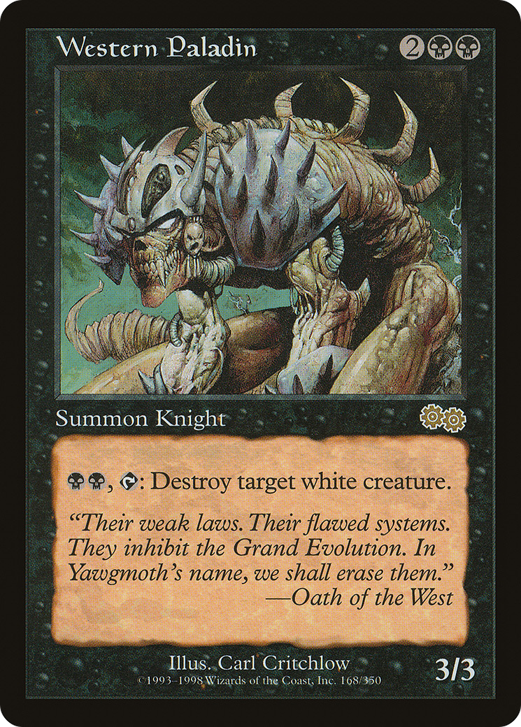 Western Paladin (USG-168) - Urza's Saga-1
