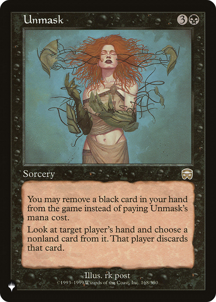 Unmask (LIST-168/350) - The List-1
