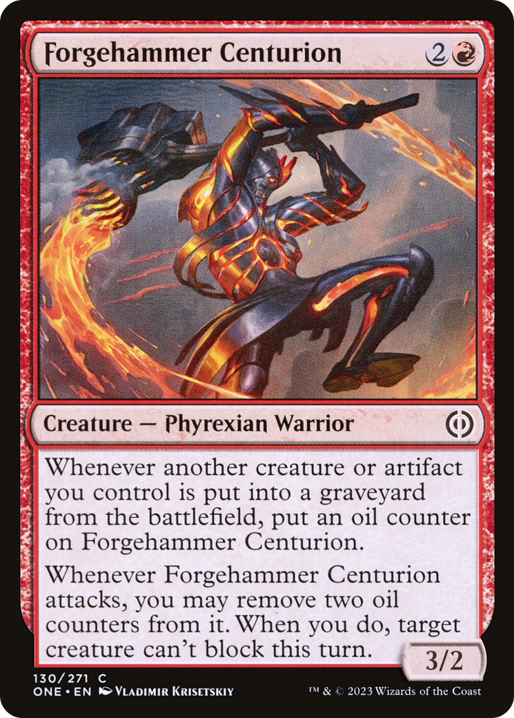 Forgehammer Centurion [Phyrexia: All Will Be One]-1