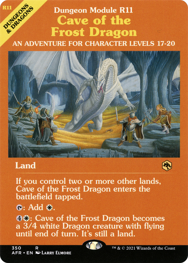 Cave of the Frost Dragon (Dungeon Module) [Dungeons & Dragons: Adventures in the Forgotten Realms]-1