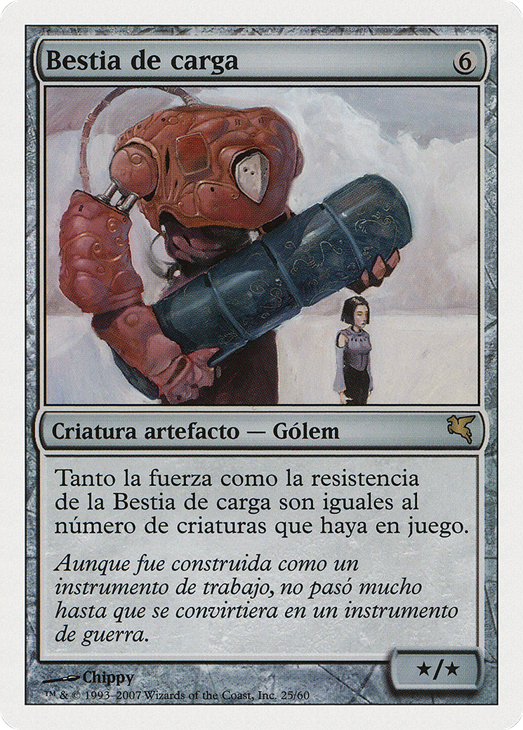 Beast of Burden (Italian) - "Bestia da Soma" (PSAL-J25) - Salvat 2005-1