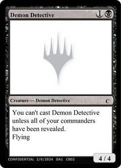 Demon Detective (UNK-CB02A) - Unknown Event-1