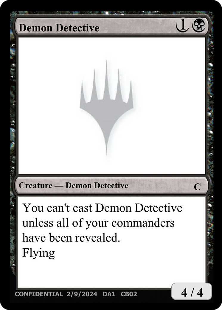 Demon Detective (UNK-CB02A) - Unknown Event-1