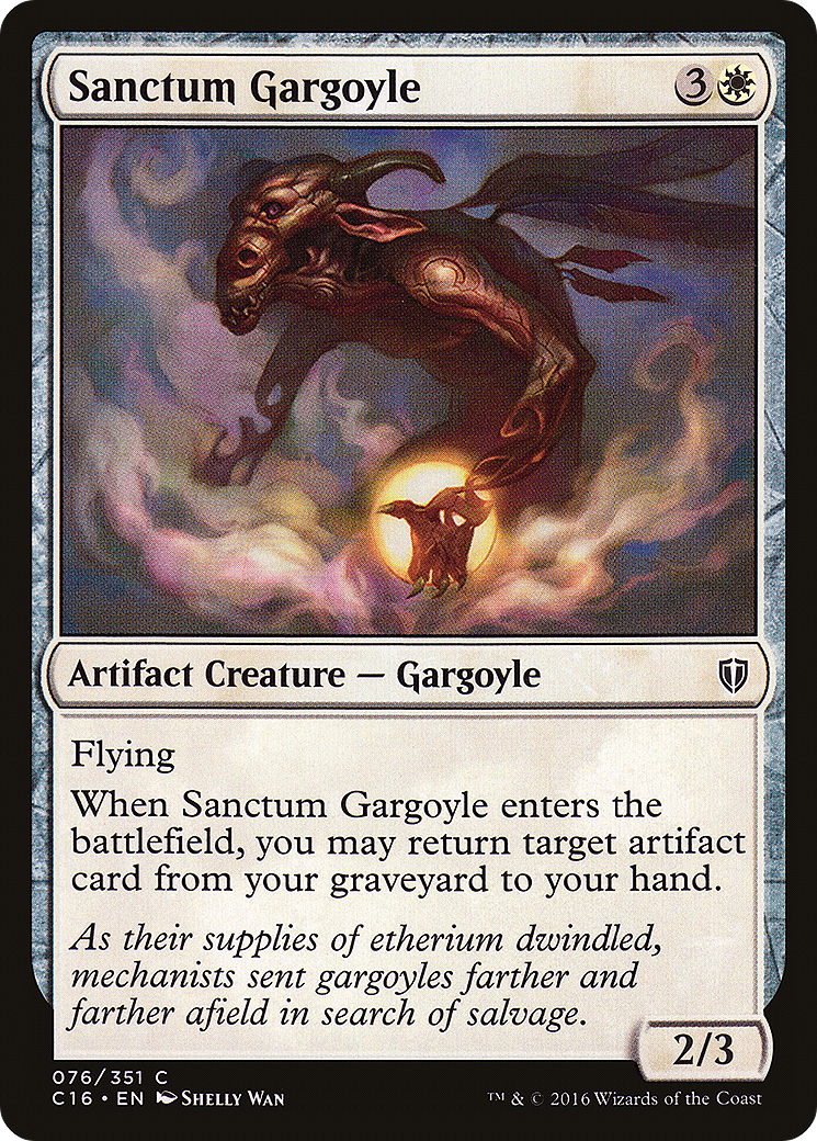 Sanctum Gargoyle [Commander 2016]-1