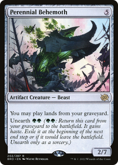Perennial Behemoth (Promo Pack) [The Brothers' War Promos]-1