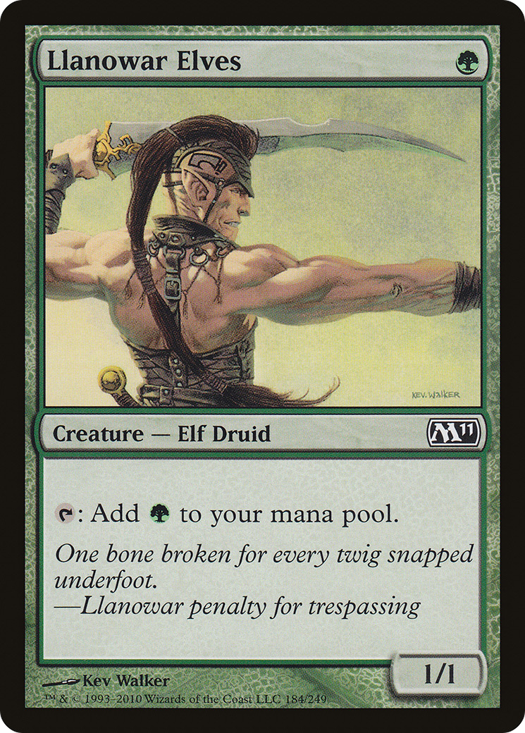 Llanowar Elves [Magic 2011]-1