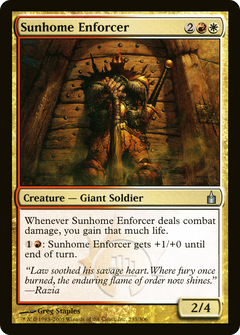 Sunhome Enforcer [Ravnica: City of Guilds]-1
