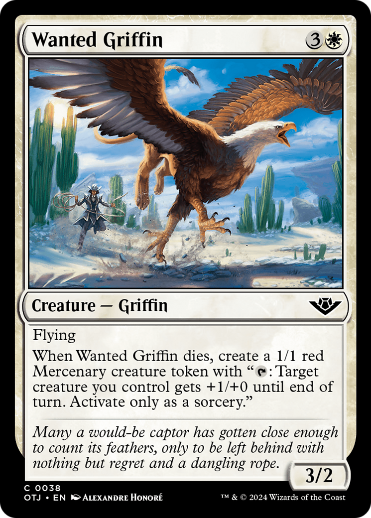 Wanted Griffin [Outlaws of Thunder Junction]-1