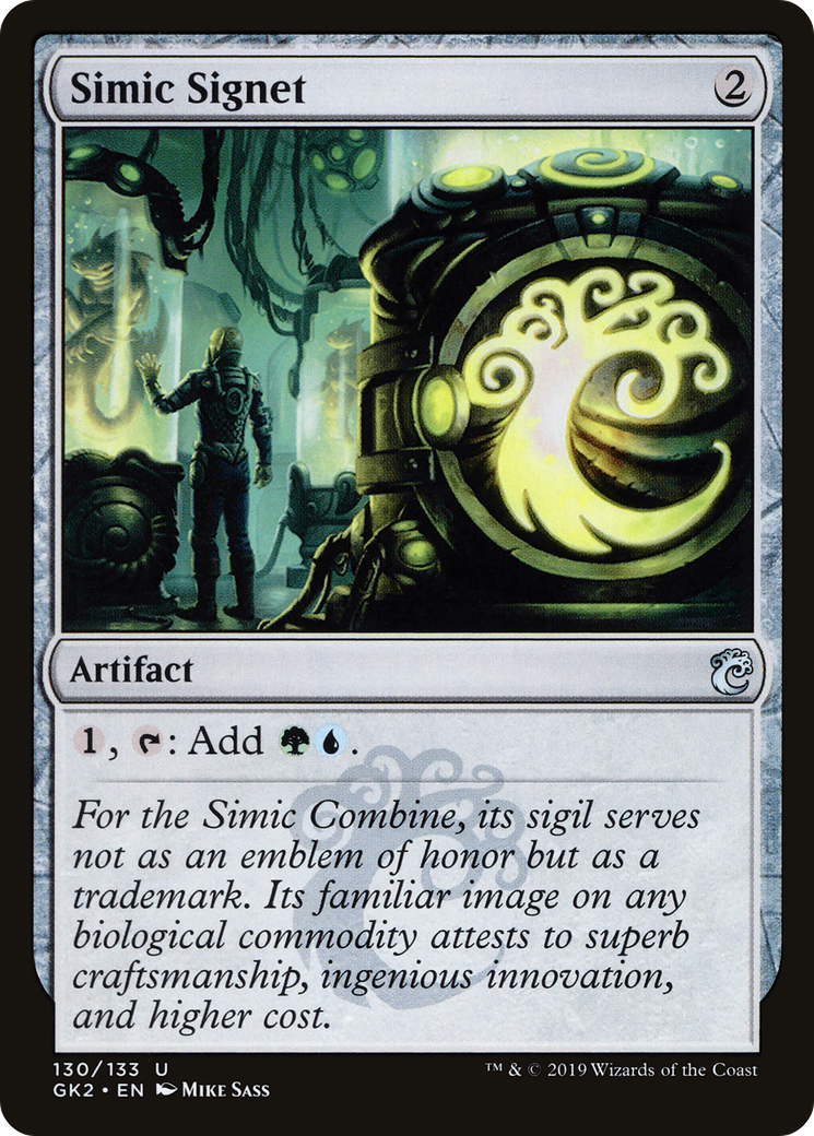 Simic Signet [Ravnica Allegiance Guild Kit]-1